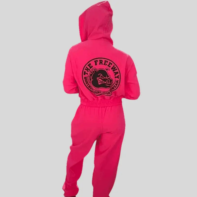 Damenanzug - Fuchsia - Art.7870 - Completo tuta sportiva