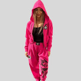 Damenanzug - Fuchsia - Art.7870 - XS / Fuchsia - Completo tuta sportiva