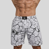 Bermuda shorts bodybuilding - Marbled white