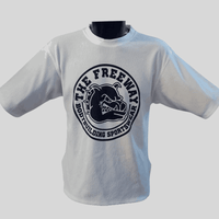 Bodybuilding Rag Top Abgerundet - Weiß- Art.2272 - Thefreeway Sportswear®