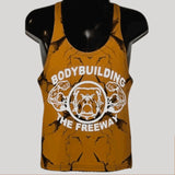 Big Gym Tank Top Vogatora - Marbled Mustard 