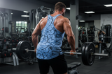 Big Gym Tank Top Vogatora - Marbled White