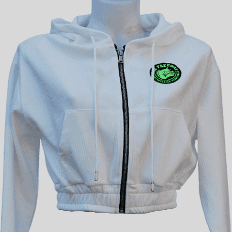 Damenjacke mit Kapuze Weiß - Art.6586 - Thefreeway Sportswear®