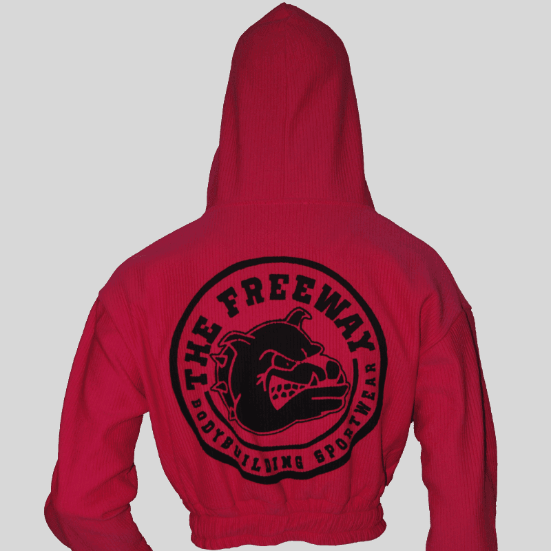 Damenjacke mit Kapuze Fuchsia - Art.6586 - Thefreeway Sportswear®