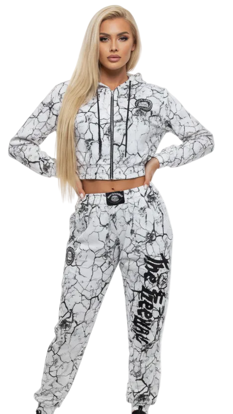 Women's suit Marbled White 