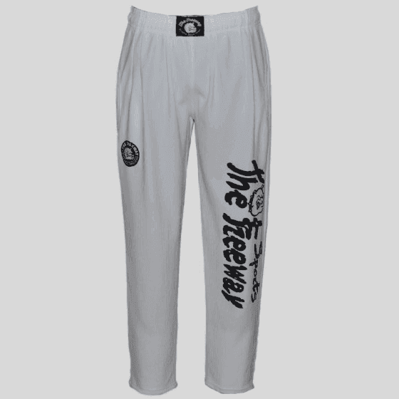 Pantalon de training Bodybuilding Unisexe - Blanc Art.252