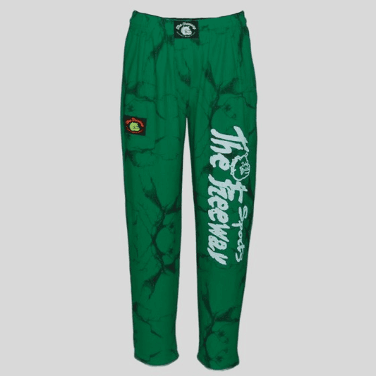 Pantalon de training Bodybuilding Unisexe - Vert Marbré - Art.252