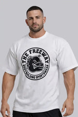 Camiseta de culturismo redondeada - Blanca - Art. 2272