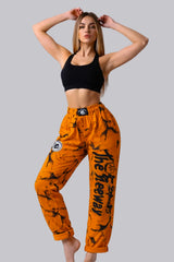 Trainingshose Unisex - Marmoriert Senf