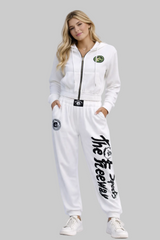 Pantalones de entrenamiento de culturismo unisex - Blanco Art.252