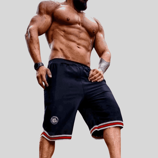 Bermudashorts Basket Schwarz Art.1503 🏀 - Thefreeway Sportswear®