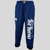 Bodybuilding Trainingshose Royalblau/Schwarz Gestreift Unisex Art.253 - S / Royalblau/Schwarz Gestreift - Trainingshose