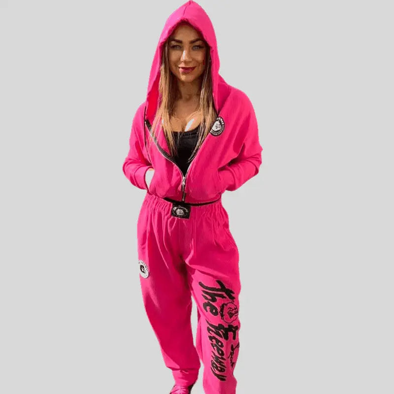 Damenanzug - Fuchsia - Art.7870 - Completo tuta sportiva