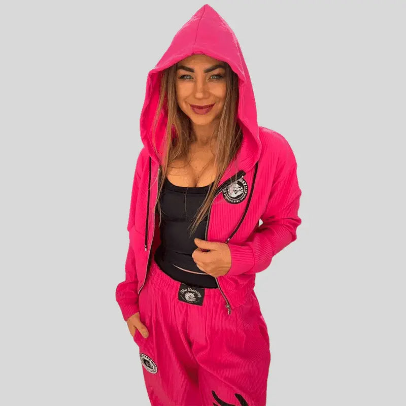 Damenanzug - Fuchsia - Art.7870 - Completo tuta sportiva
