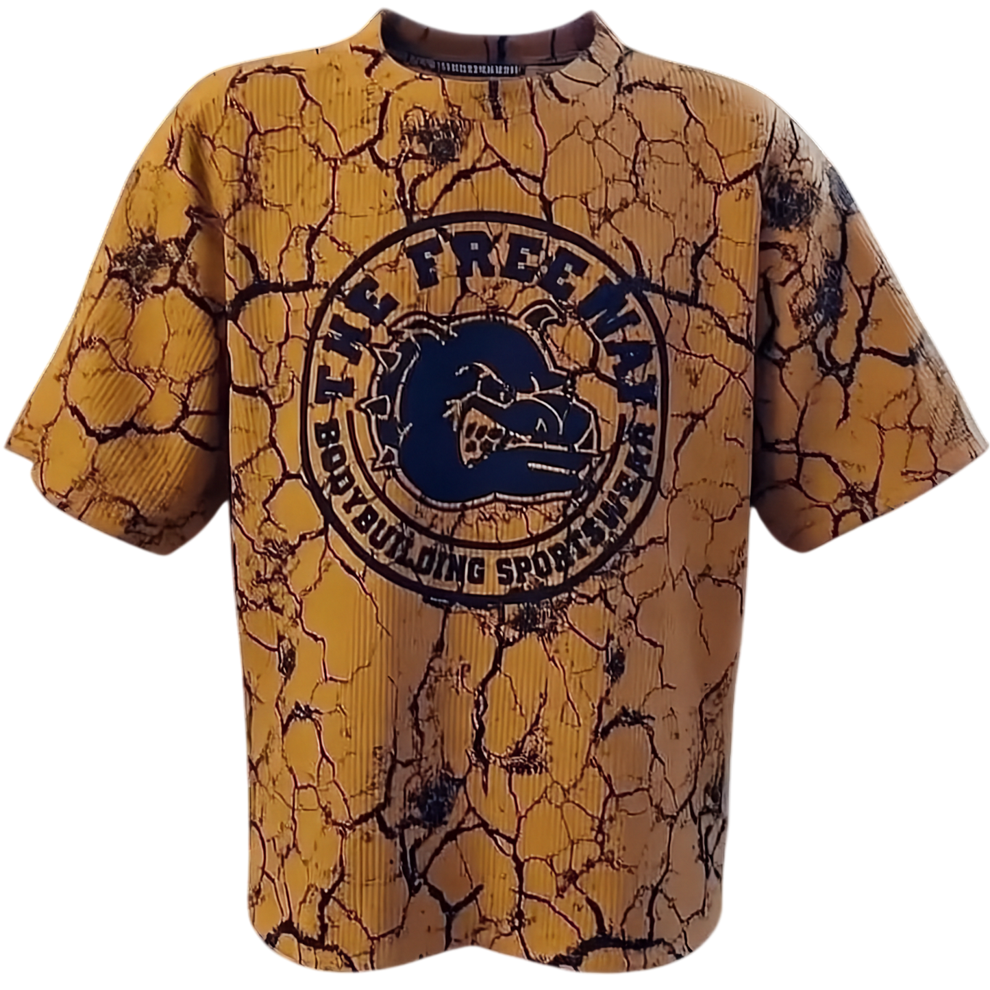 Rag Top - Marmorierter Senf