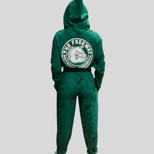 Damenanzug Marmorierter Grün Art.7870💖🏋️‍♀️ - Thefreeway Sportswear®