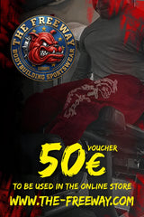 Thefreeway Sportswear 50 euro gift card voucher for the online store